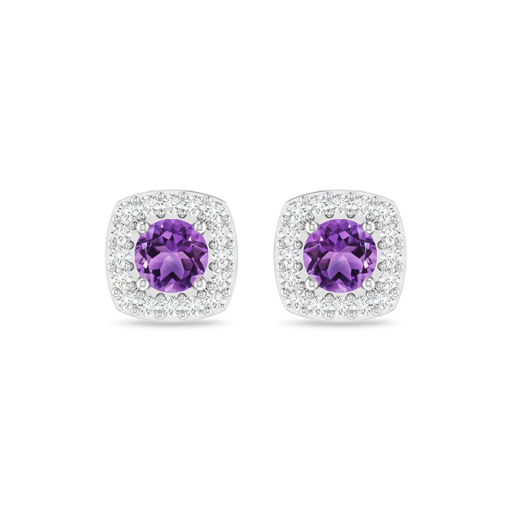 White Gold - Amethyst