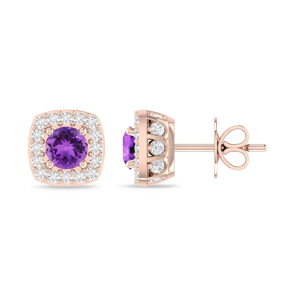 Rose Gold - Amethyst