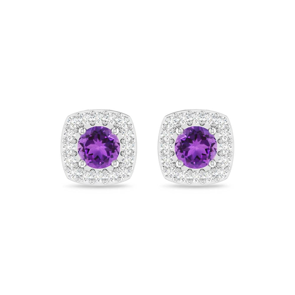 White Gold - Amethyst