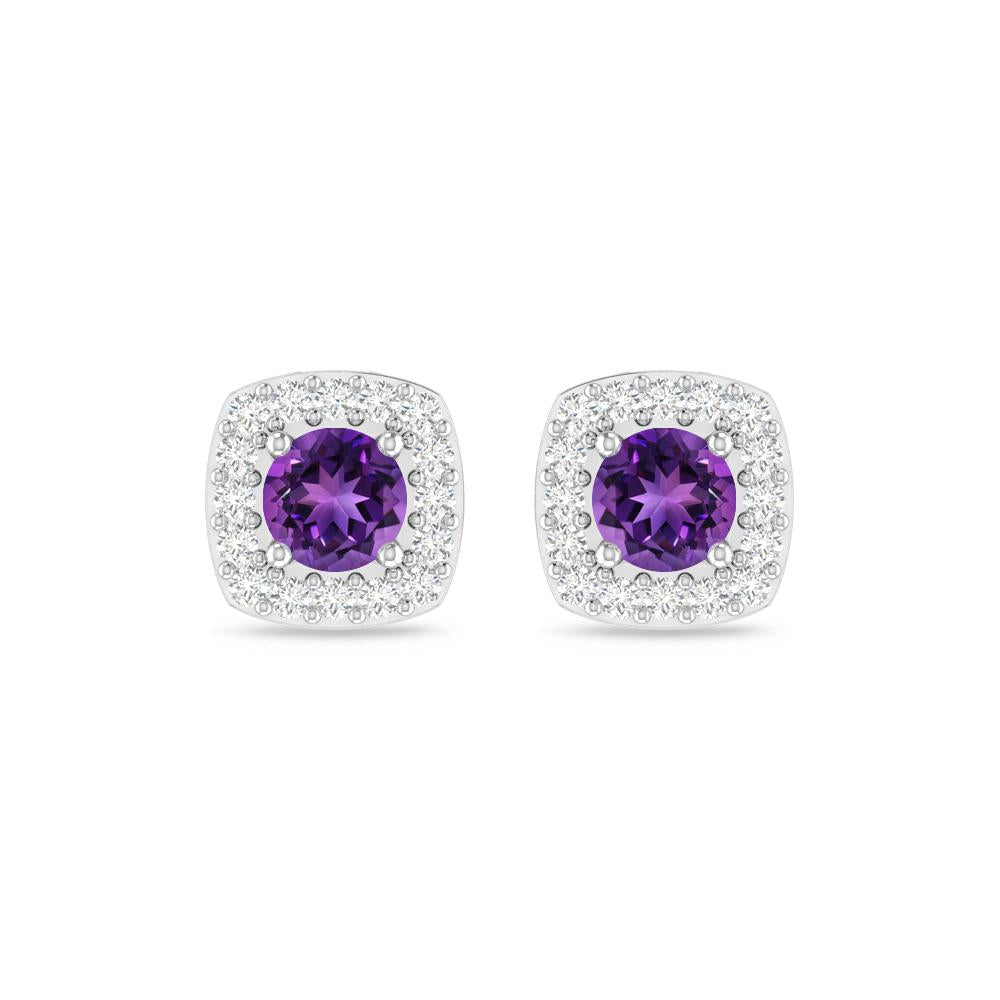 White Gold - Amethyst