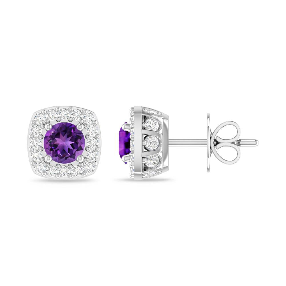 White Gold - Amethyst