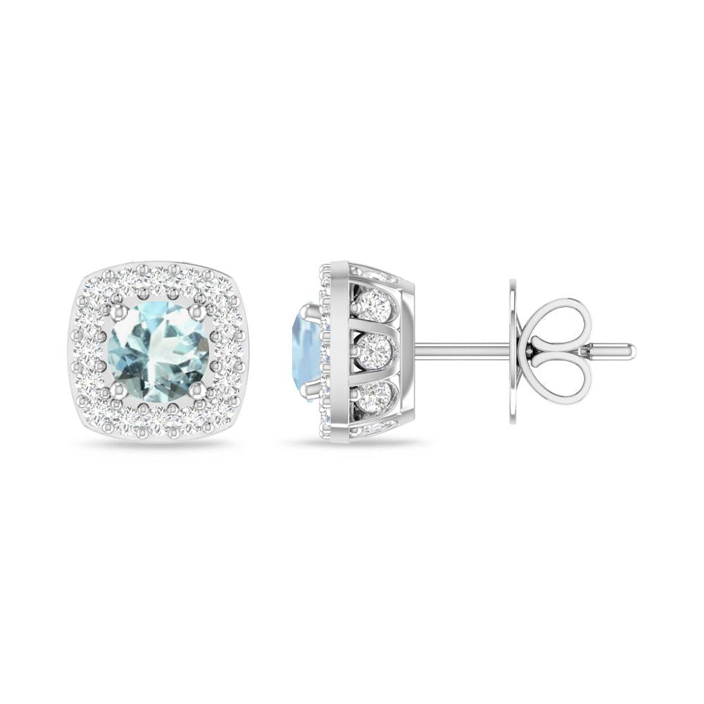 White Gold - Aquamarine