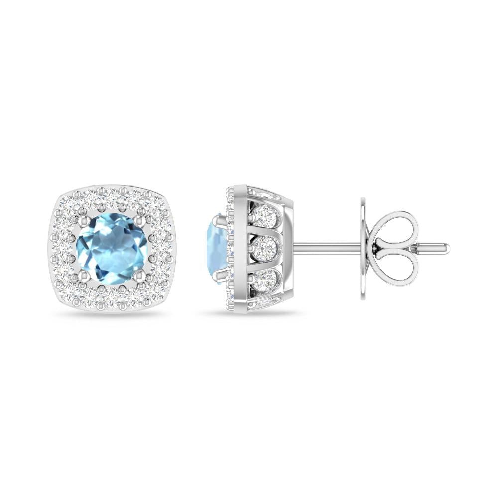 White Gold - Aquamarine