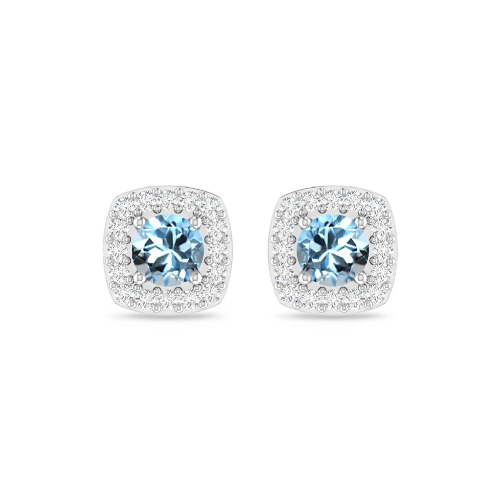 White Gold - Aquamarine