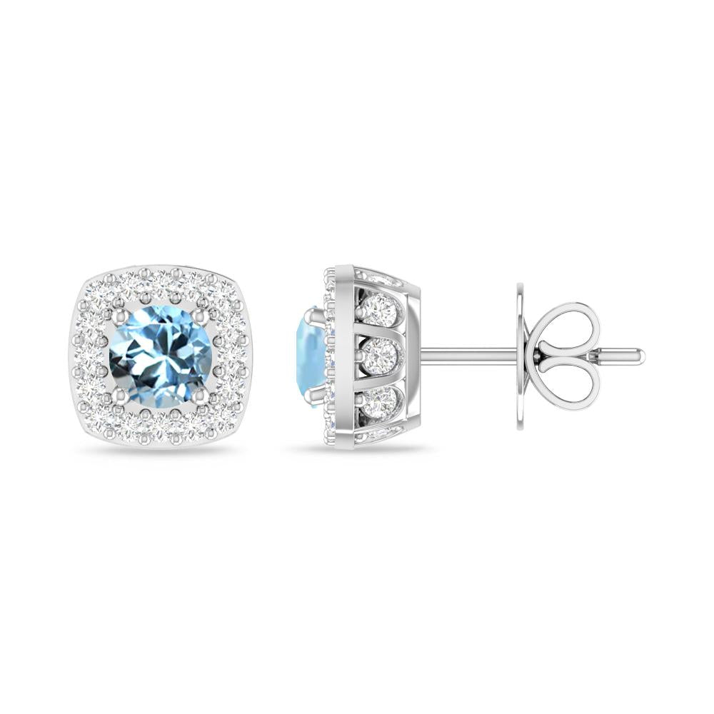 White Gold - Aquamarine