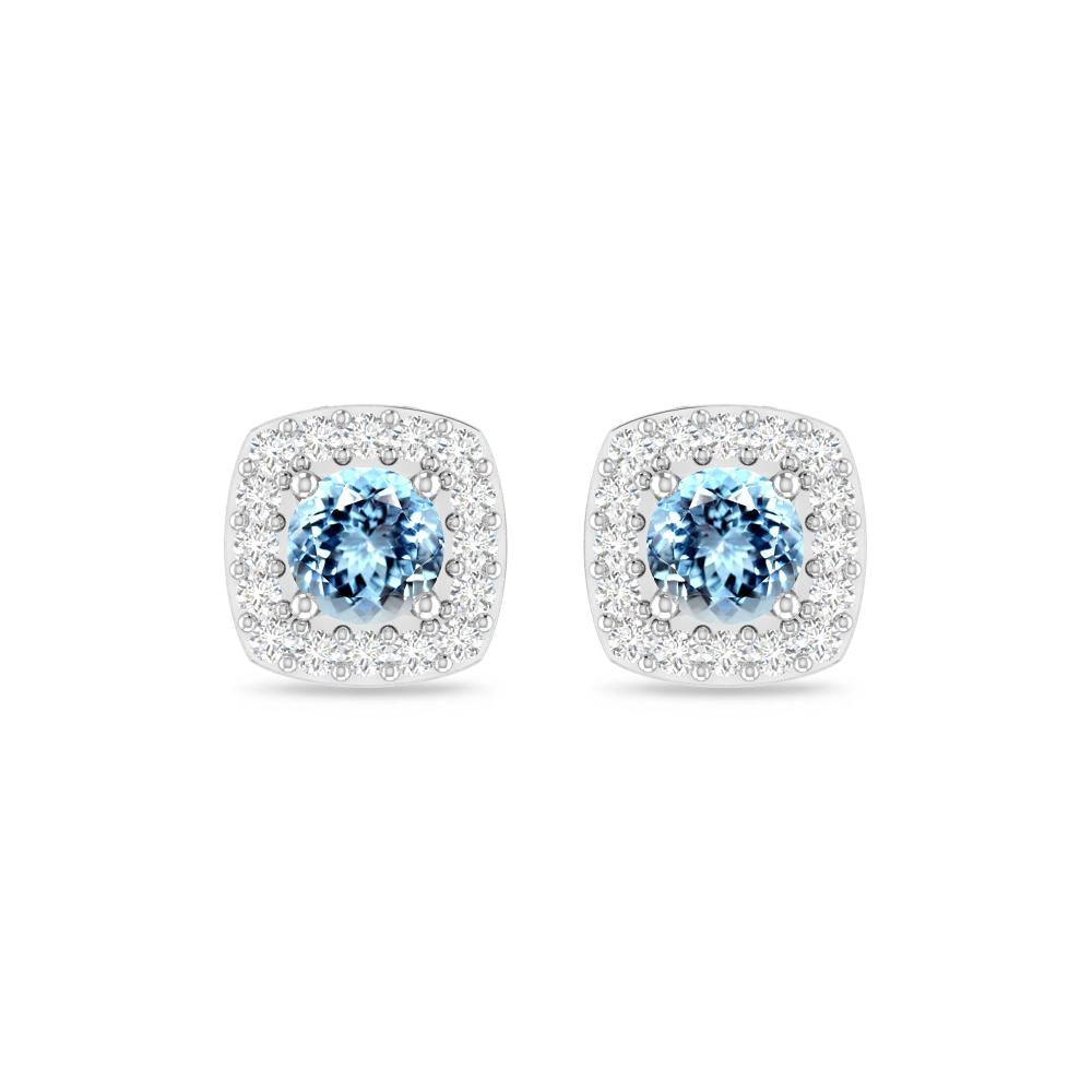 White Gold - Aquamarine