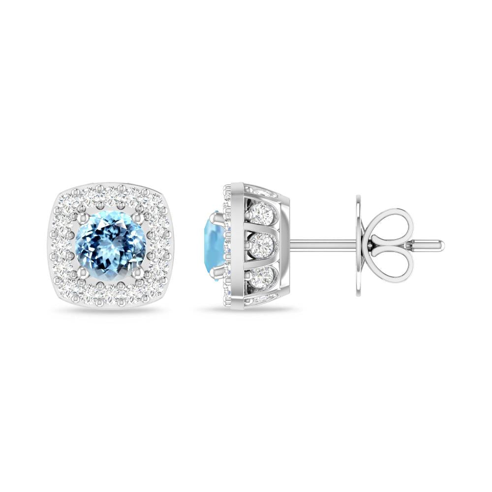 White Gold - Aquamarine
