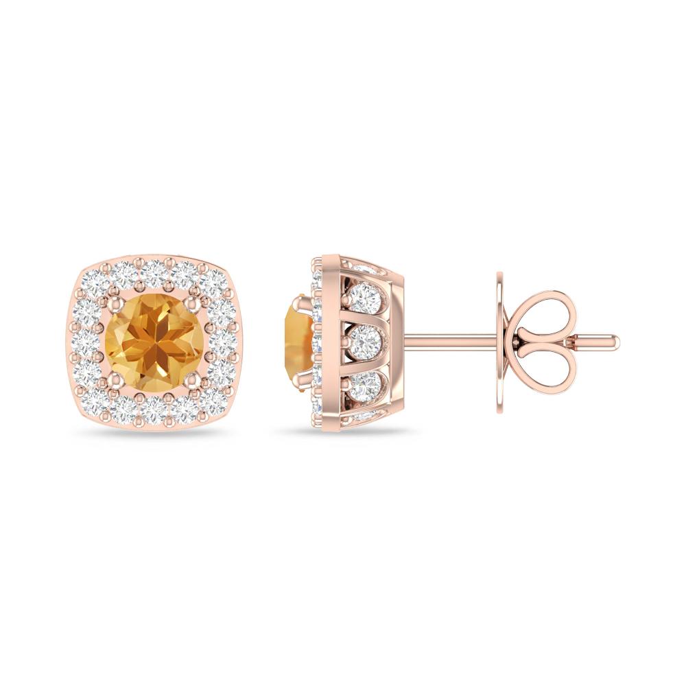 Rose Gold - Citrine