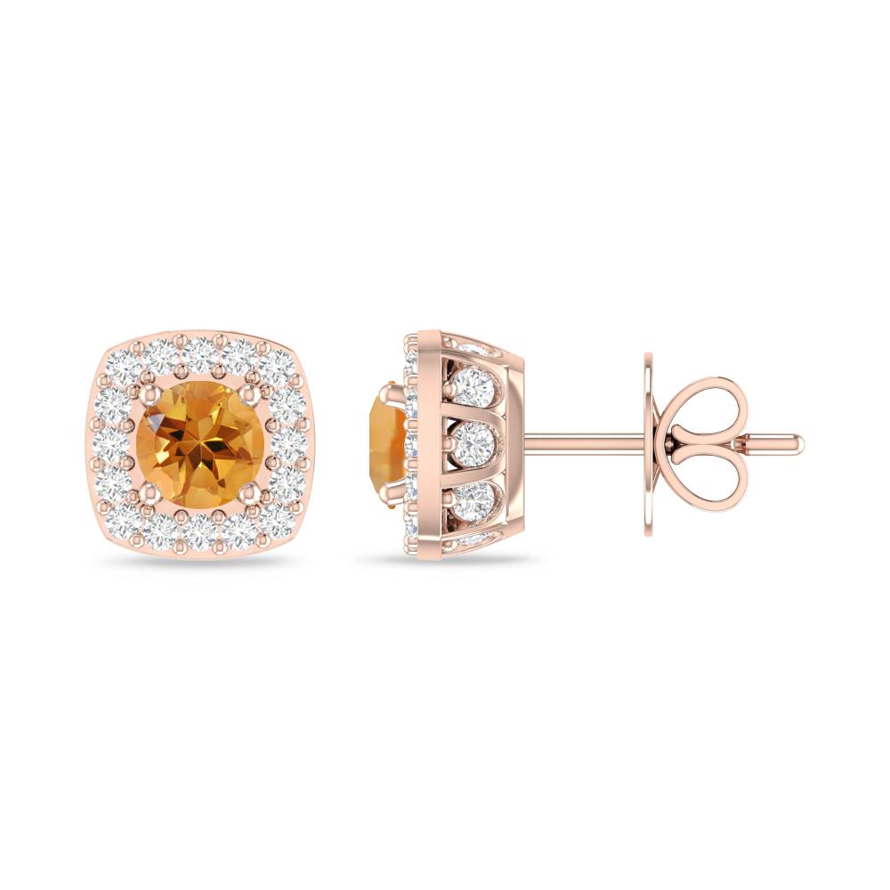 Rose Gold - Citrine
