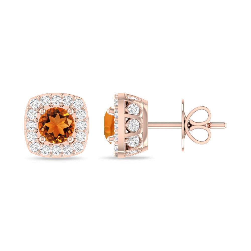 Rose Gold - Citrine