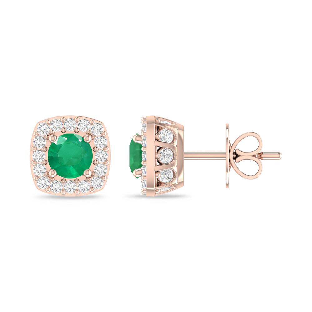 Rose Gold - Emerald