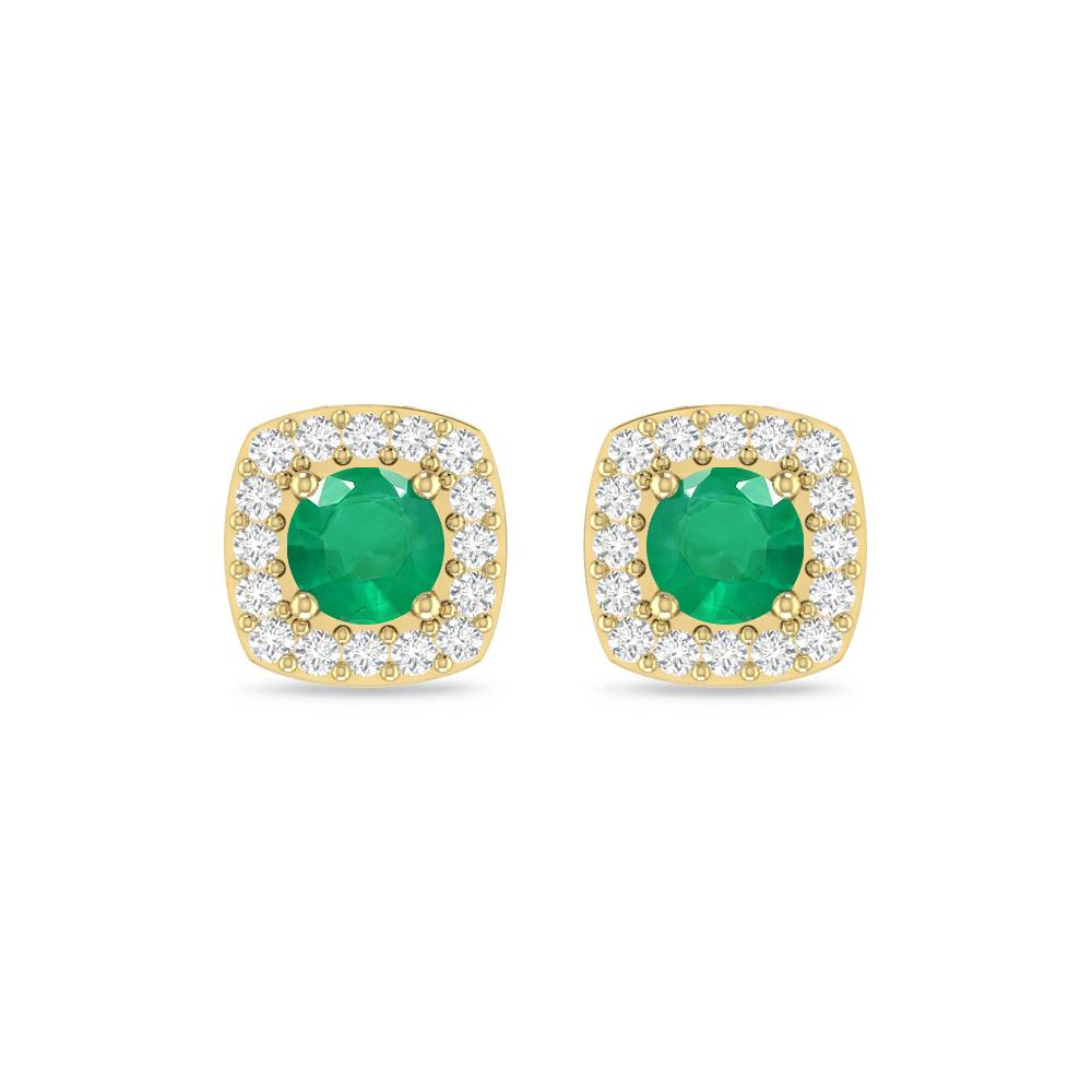 Yellow Gold - Emerald