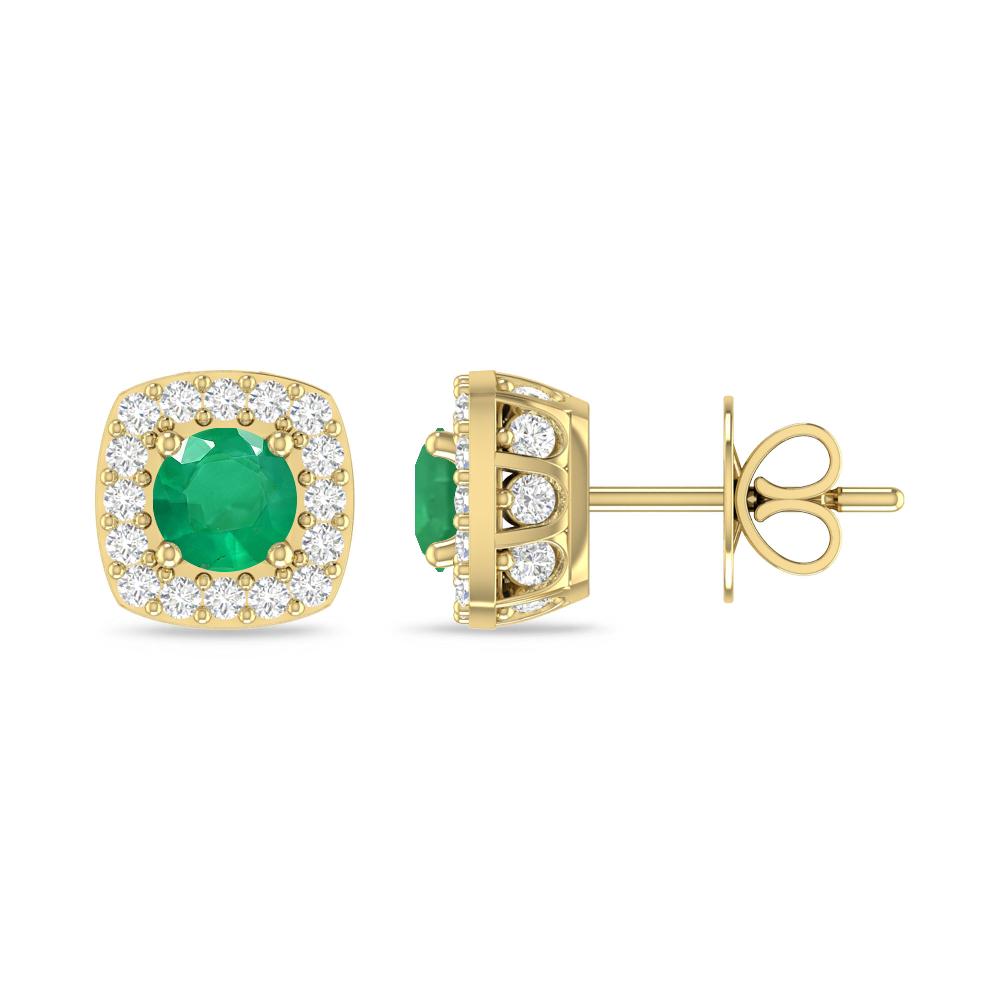 Yellow Gold - Emerald