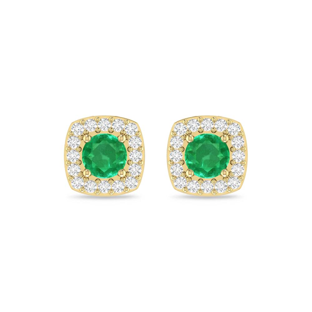 Yellow Gold - Emerald