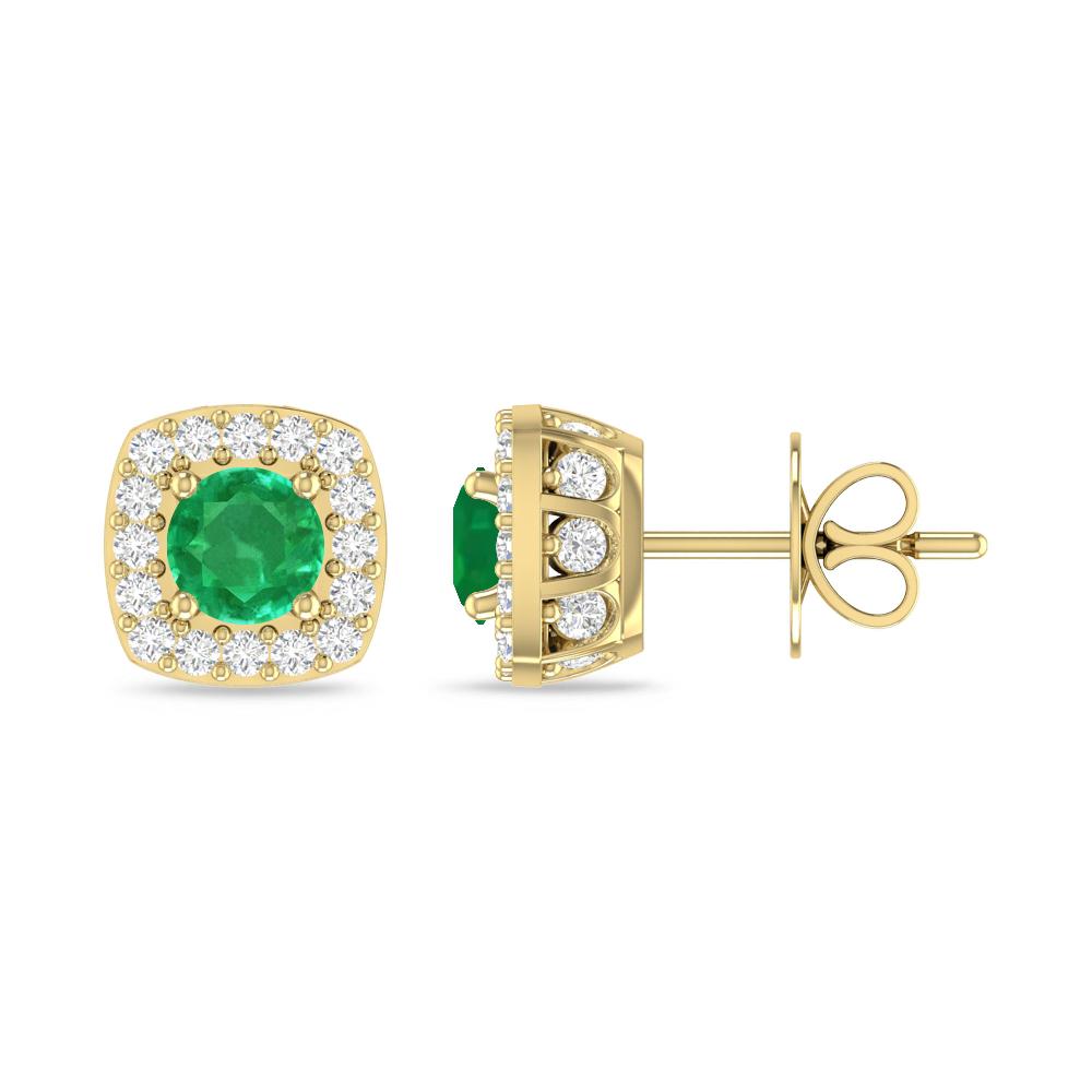 Yellow Gold - Emerald
