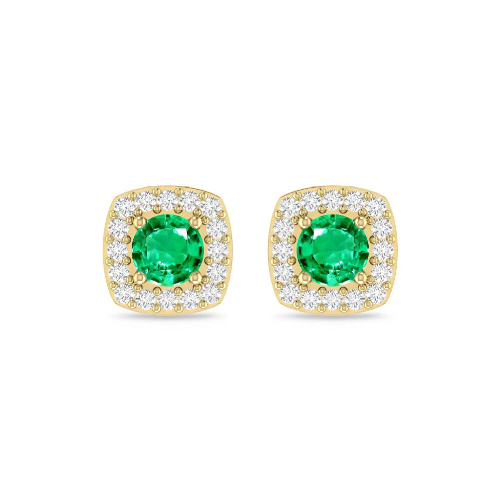 Yellow Gold - Emerald