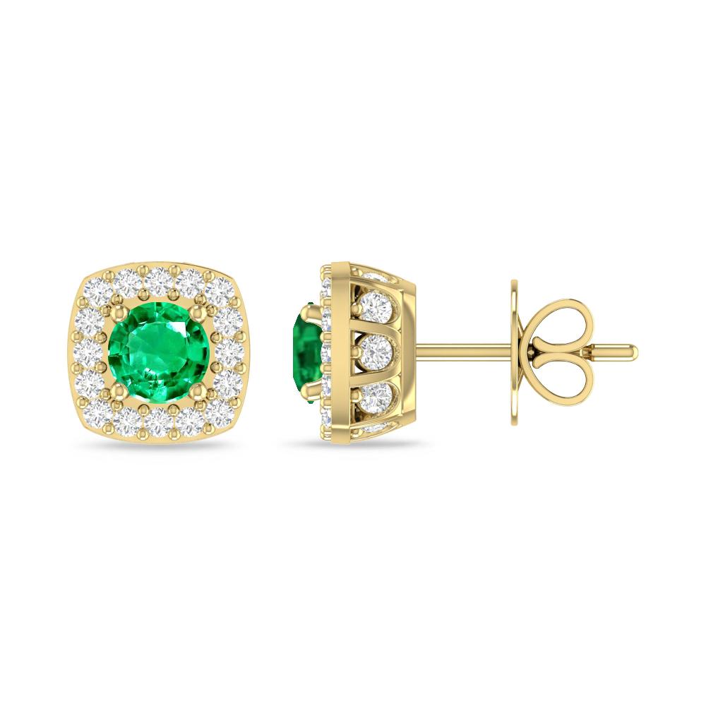 Yellow Gold - Emerald