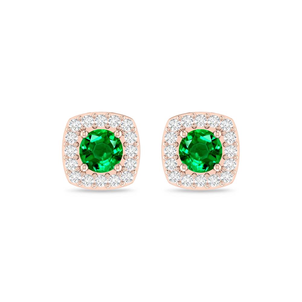 Rose Gold - Emerald