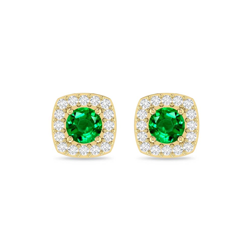 Yellow Gold - Emerald