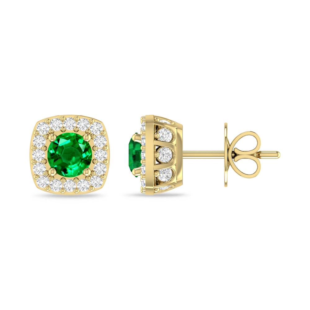 Yellow Gold - Emerald