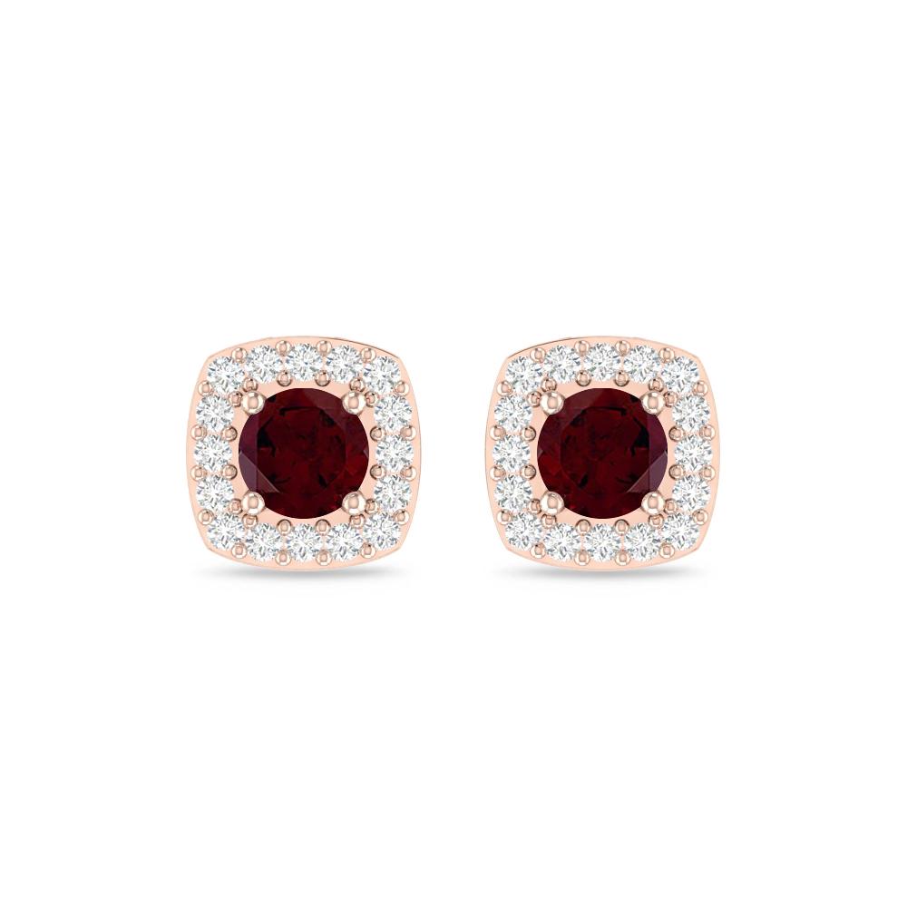 Rose Gold - Garnet