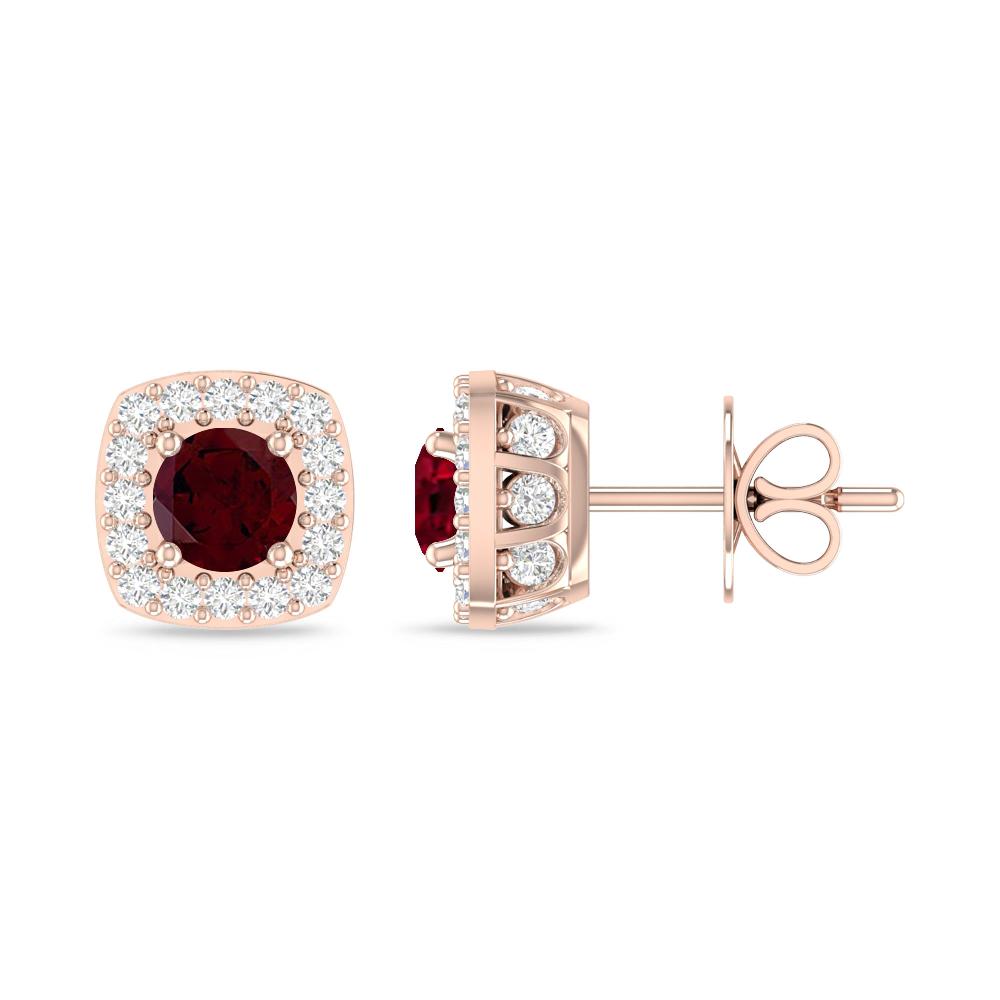 Rose Gold - Garnet