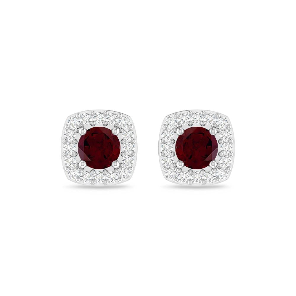 White Gold - Garnet