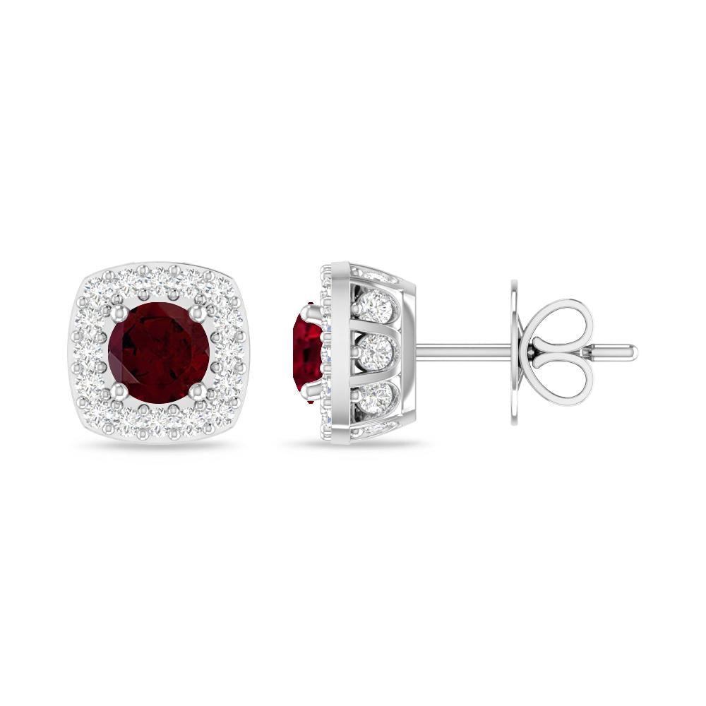 White Gold - Garnet