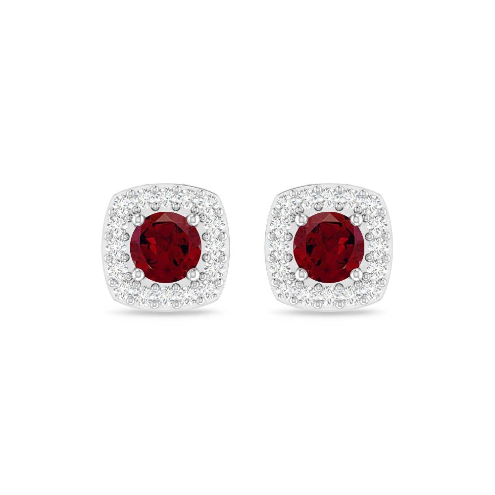 White Gold - Garnet