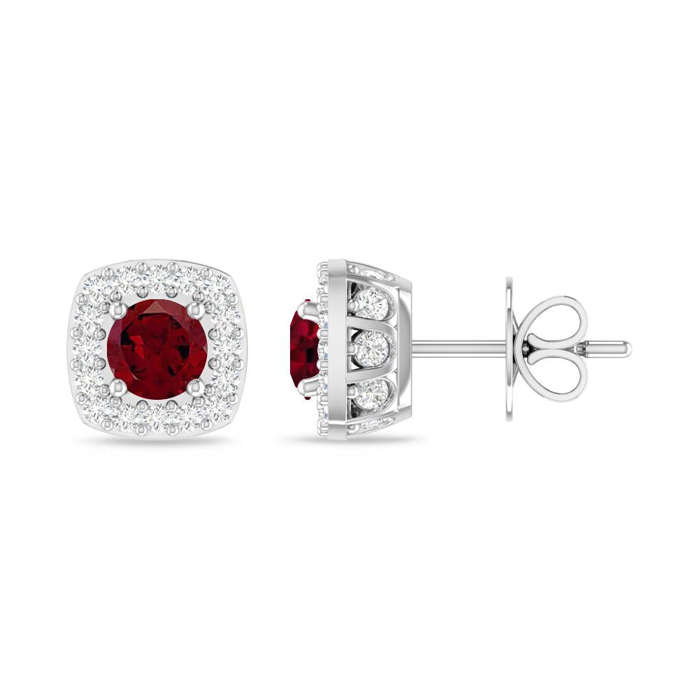 White Gold - Garnet