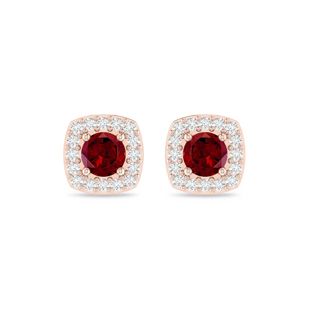 Rose Gold - Garnet