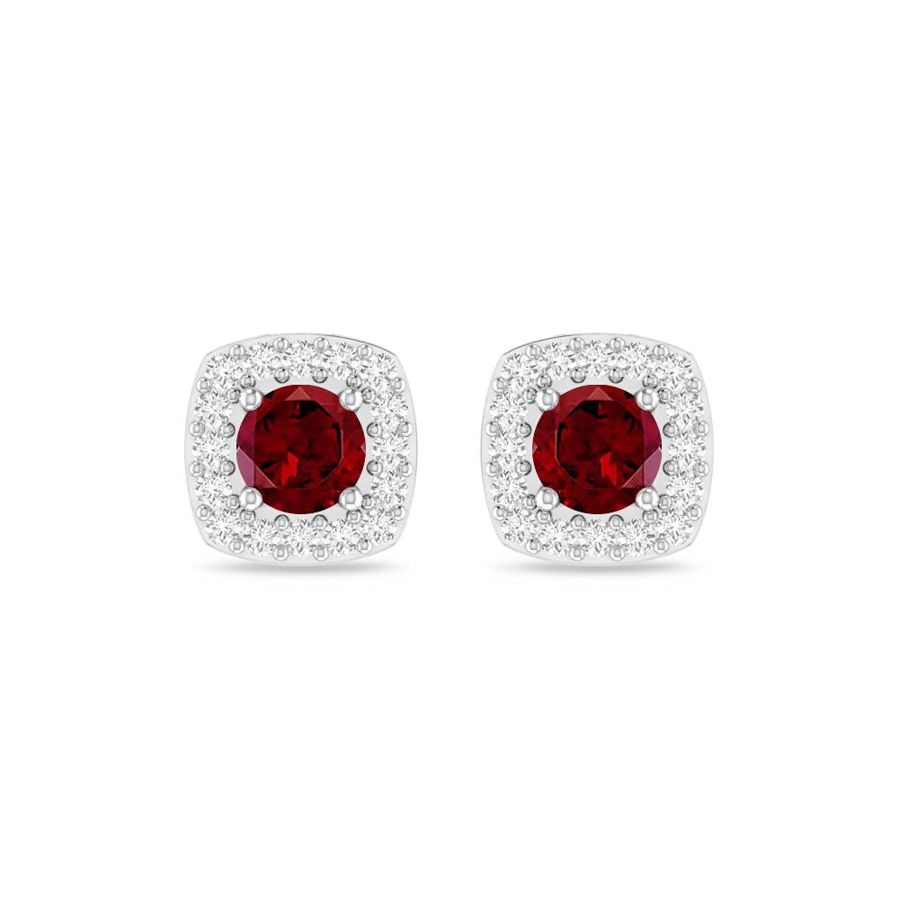 White Gold - Garnet