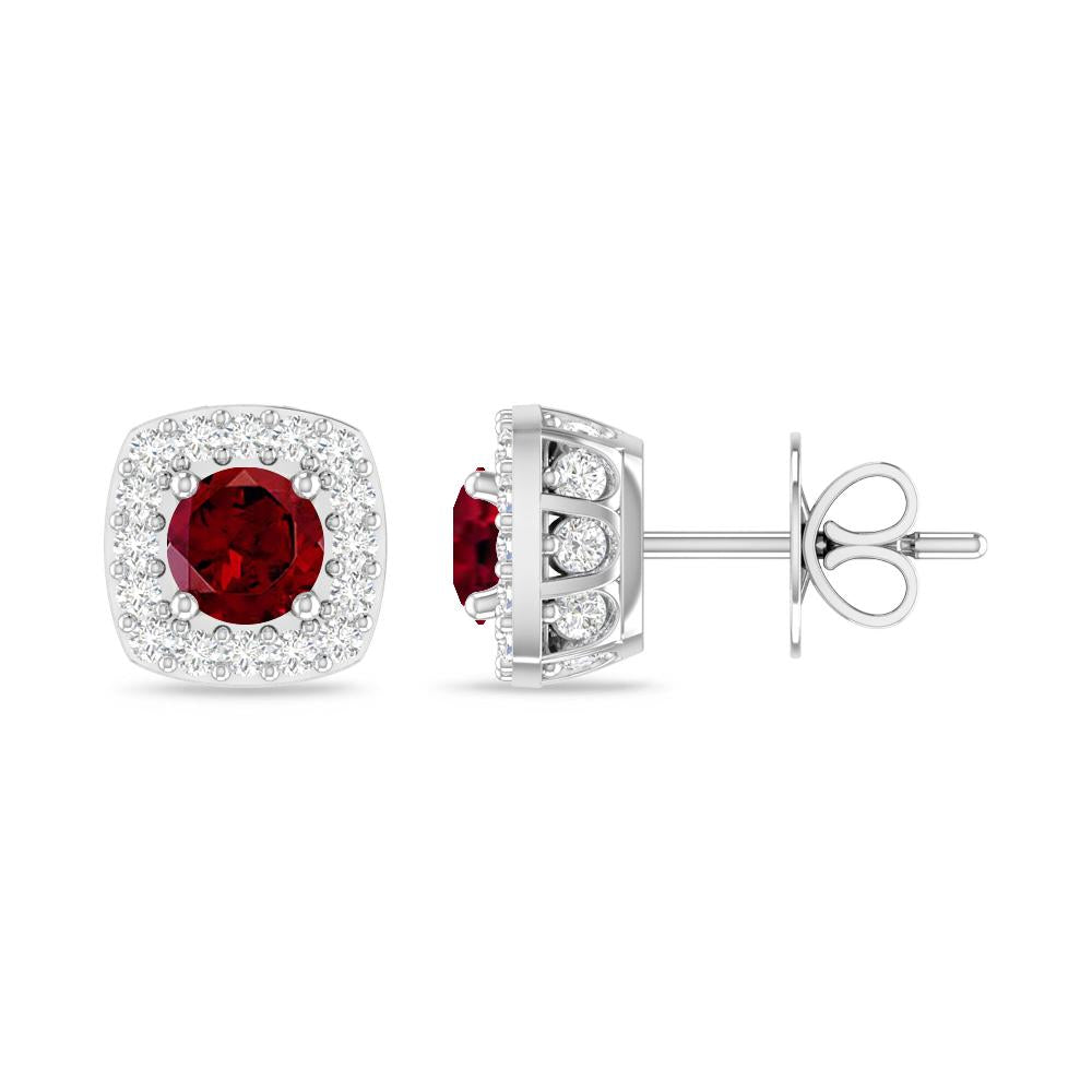 White Gold - Garnet