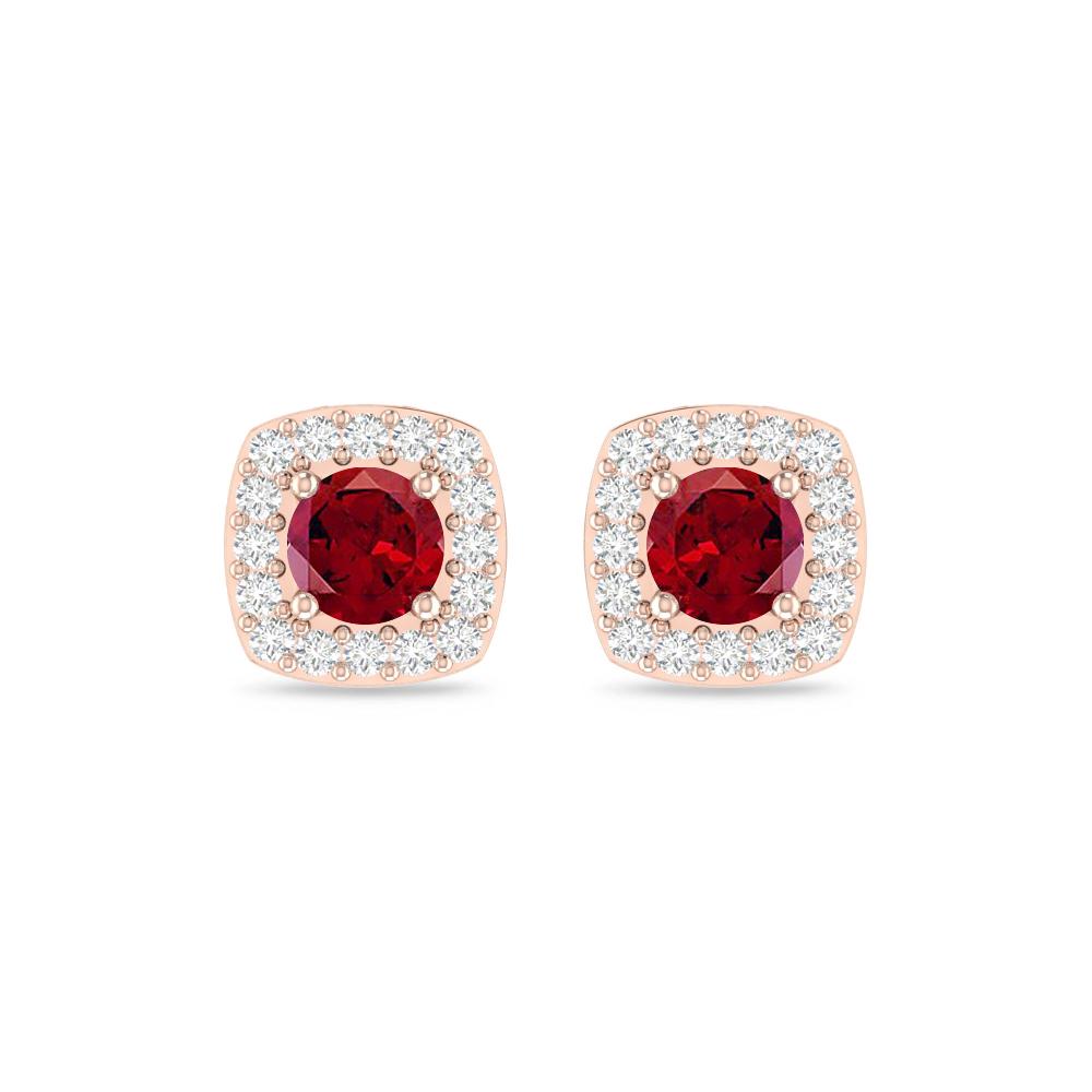 Rose Gold - Garnet