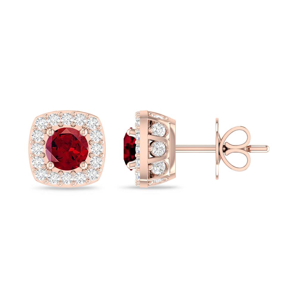 Rose Gold - Garnet