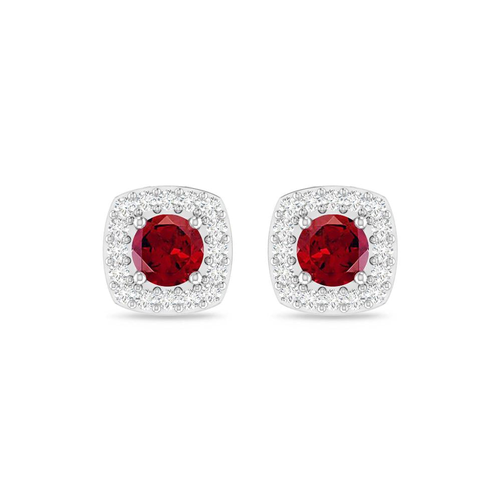 White Gold - Garnet