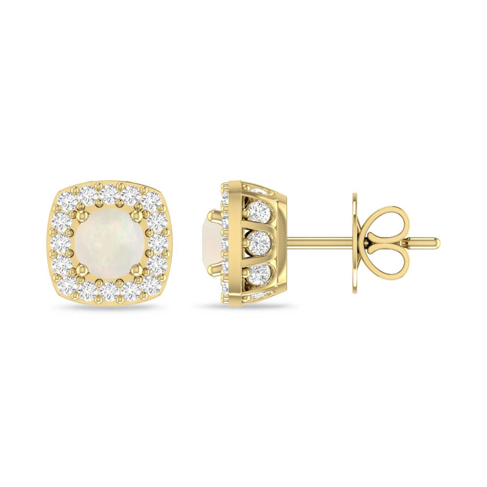 Yellow Gold - Opal