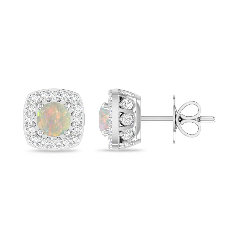 White Gold - Opal