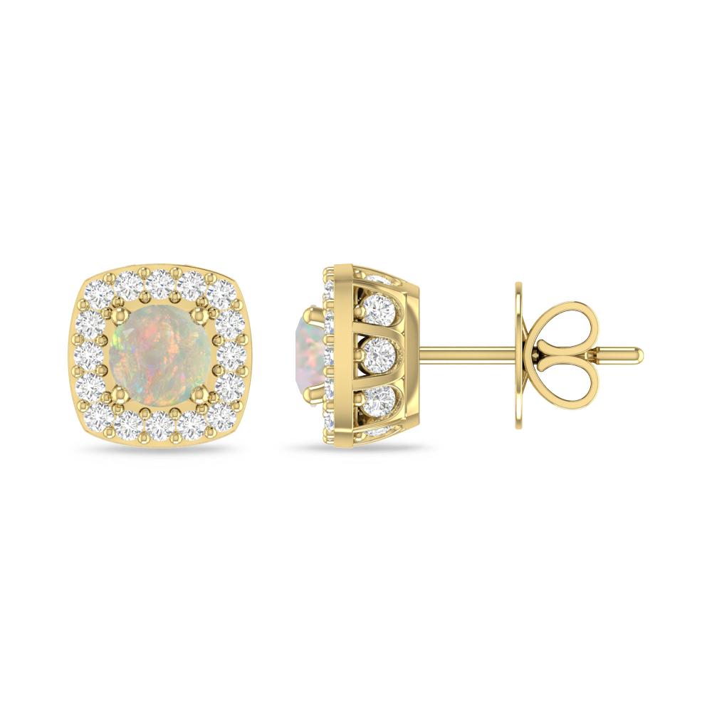 Yellow Gold - Opal