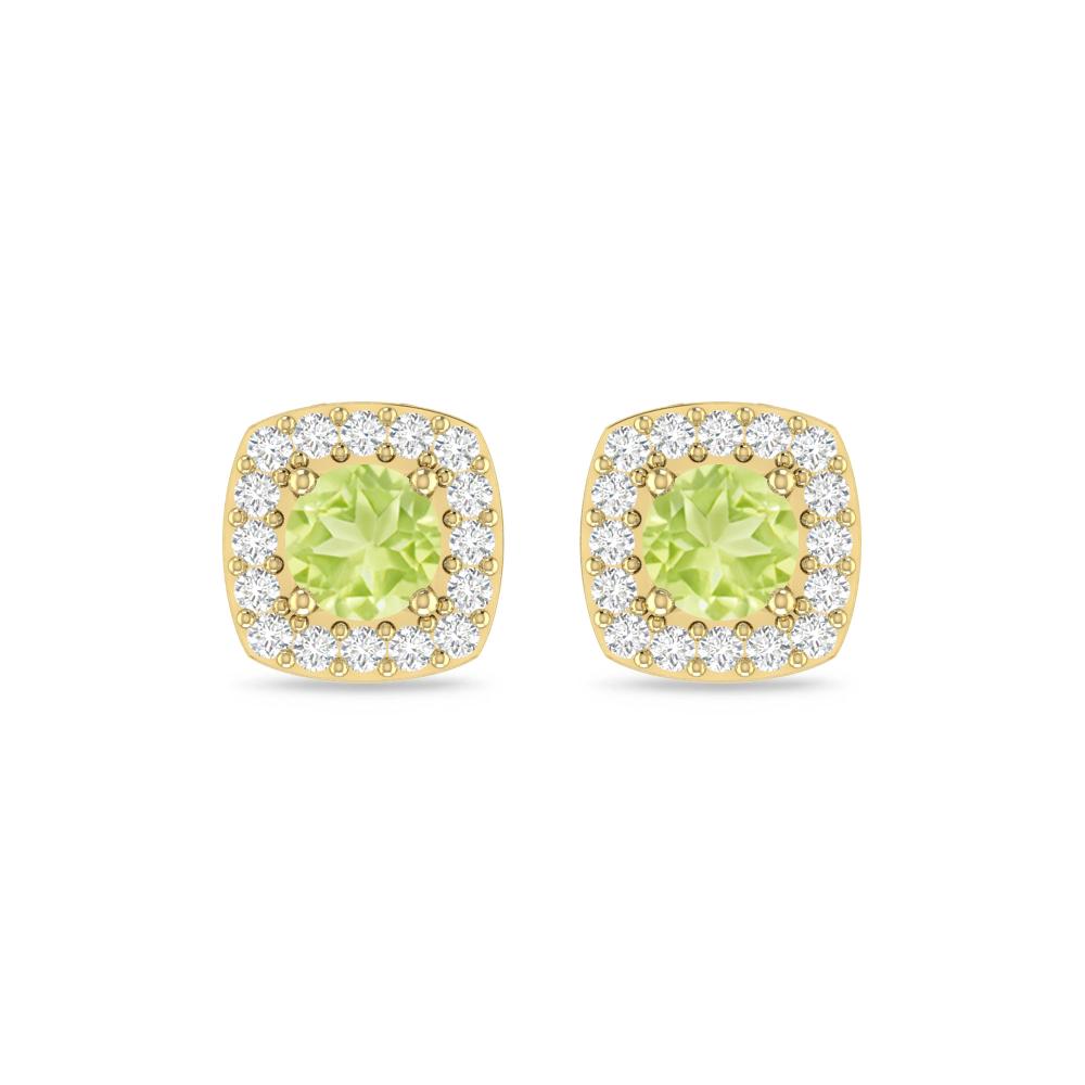 Yellow Gold - Peridot