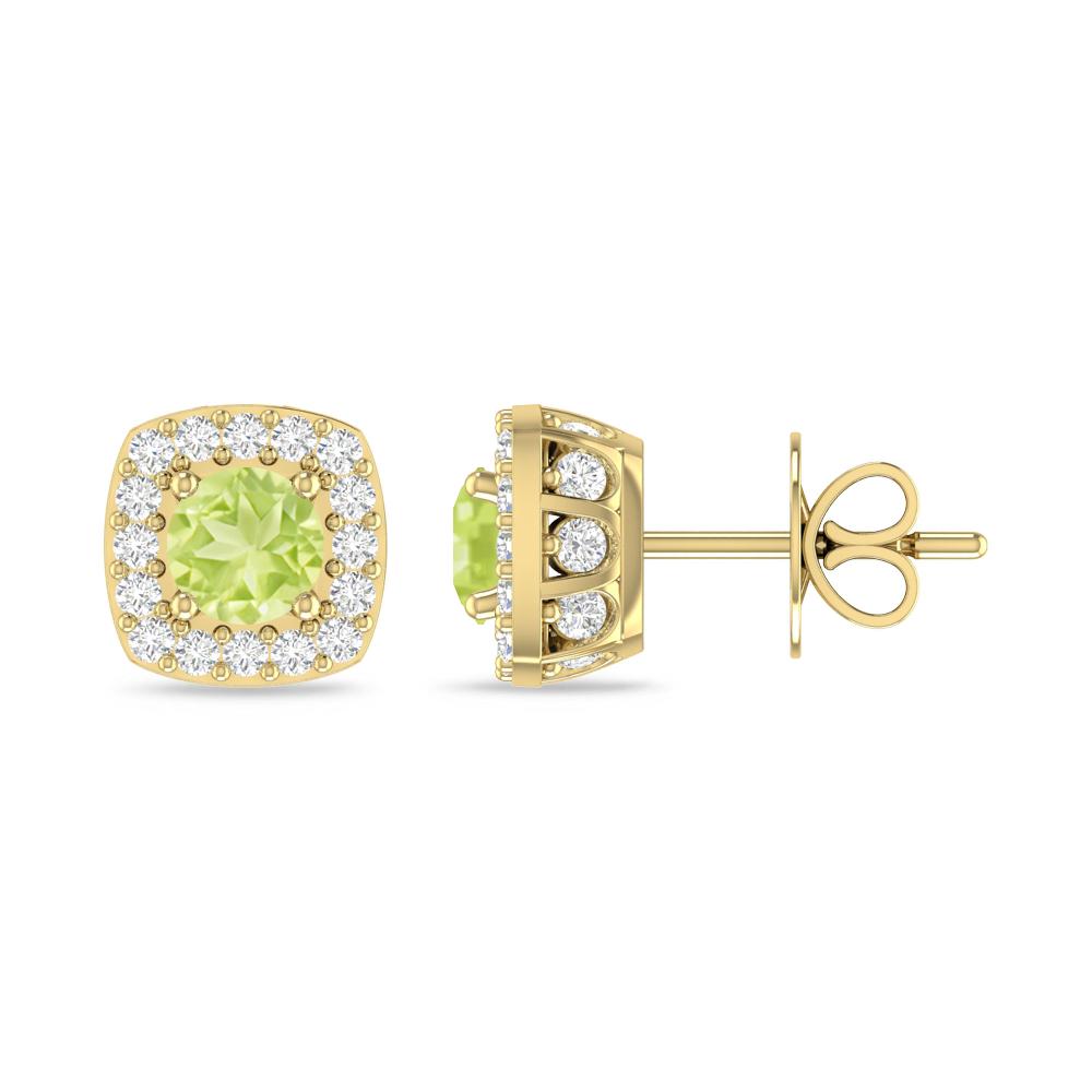 Yellow Gold - Peridot