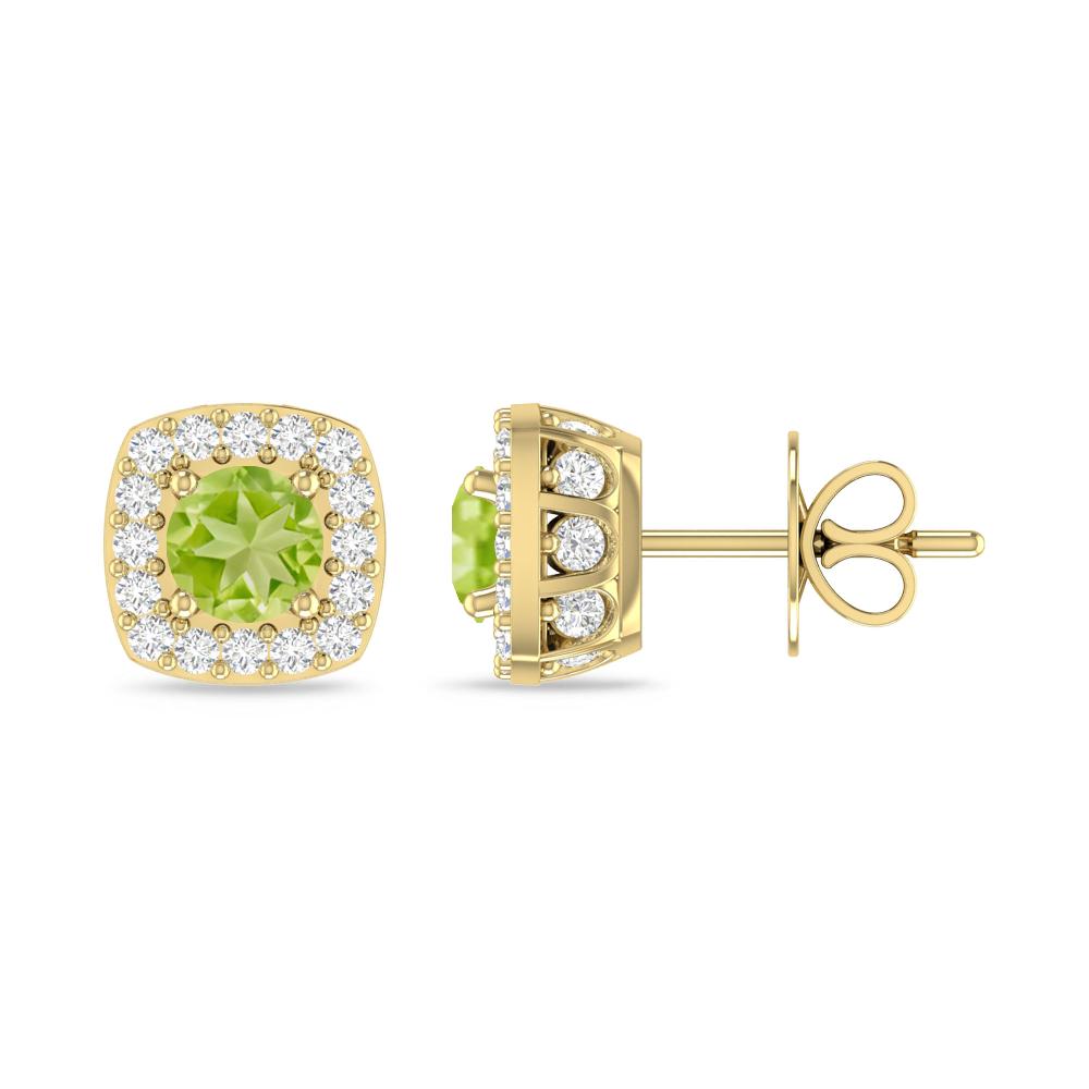 Yellow Gold - Peridot