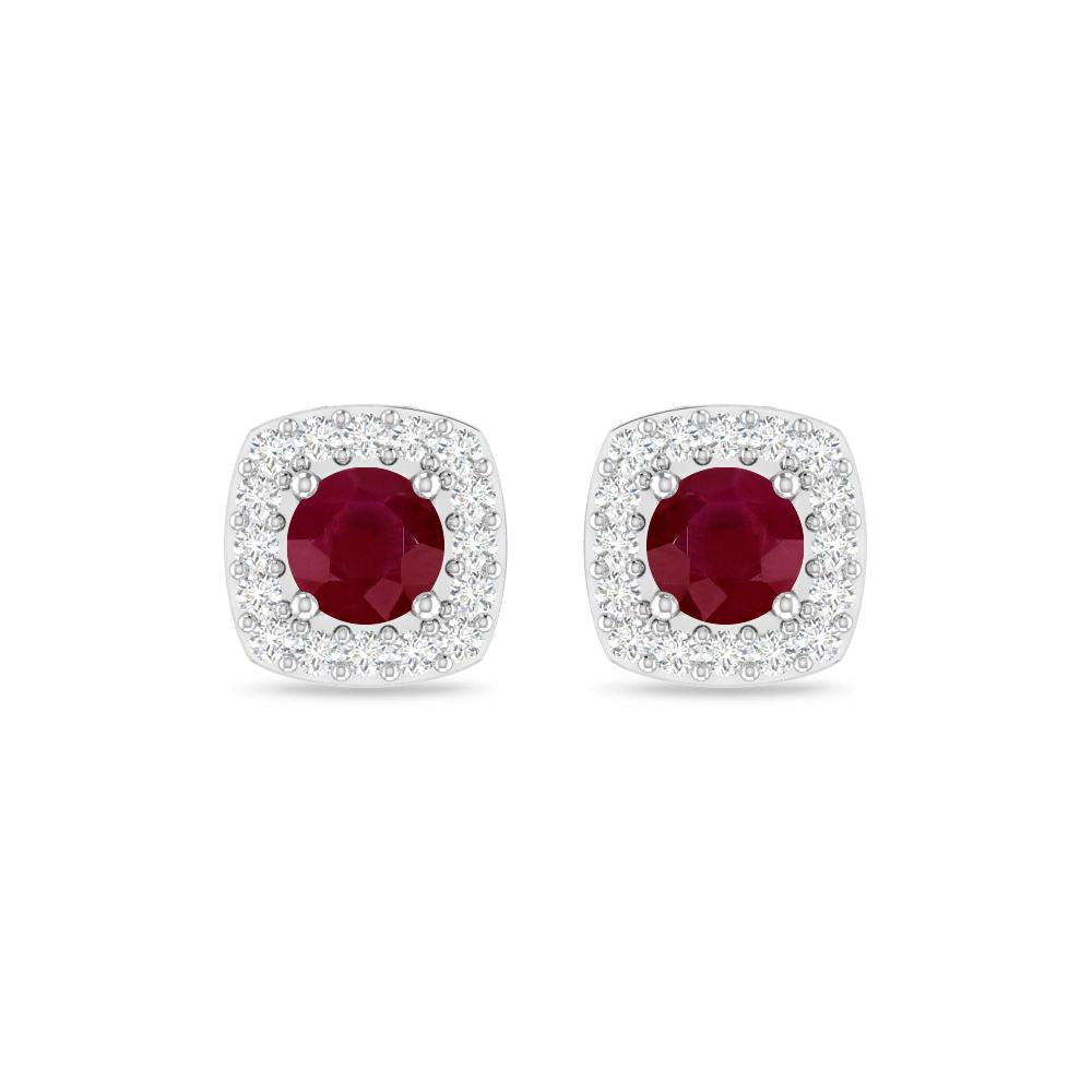 White Gold - Ruby