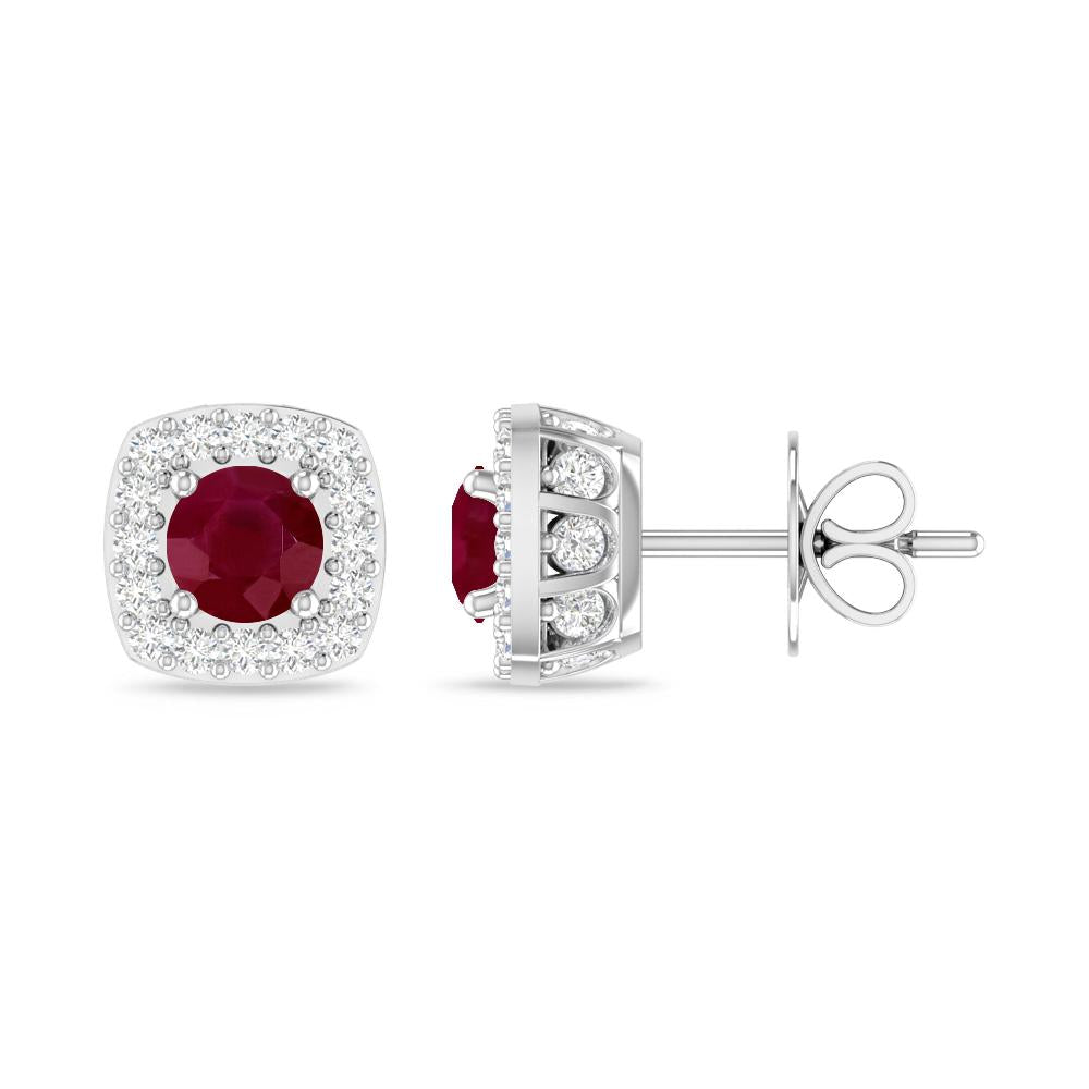 White Gold - Ruby