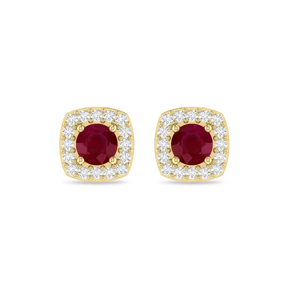 Yellow Gold - Ruby