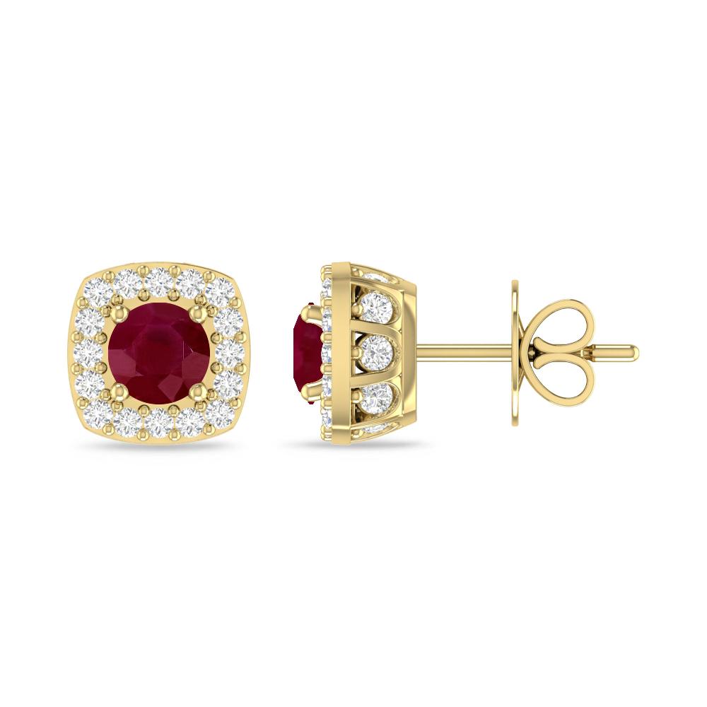 Yellow Gold - Ruby