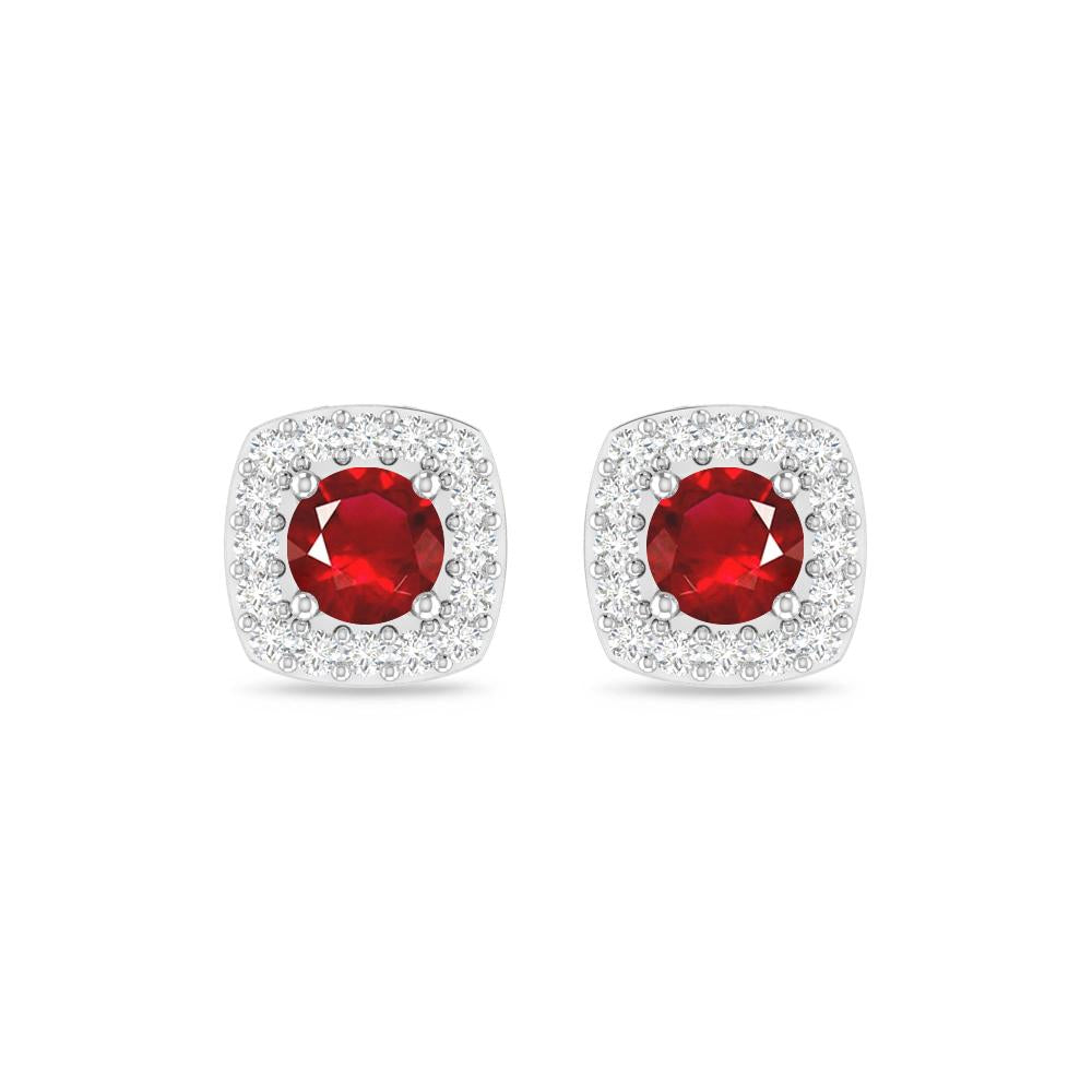 White Gold - Ruby