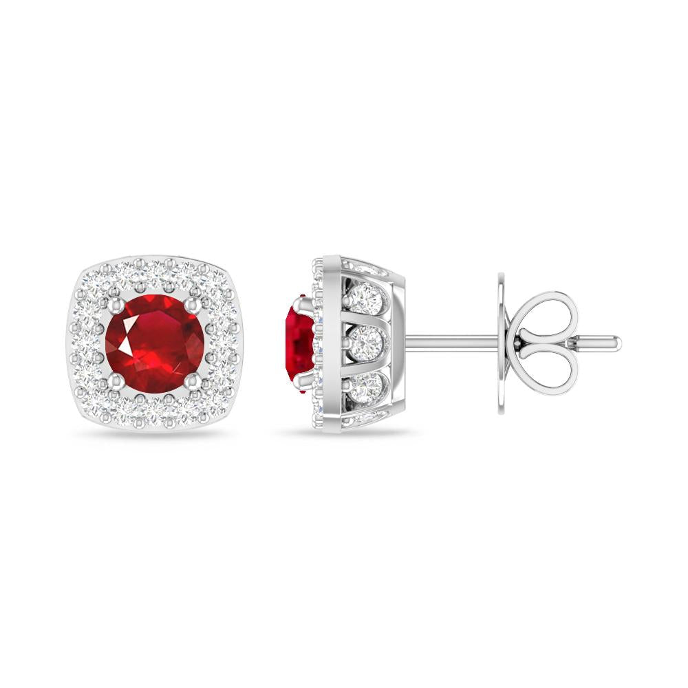 White Gold - Ruby