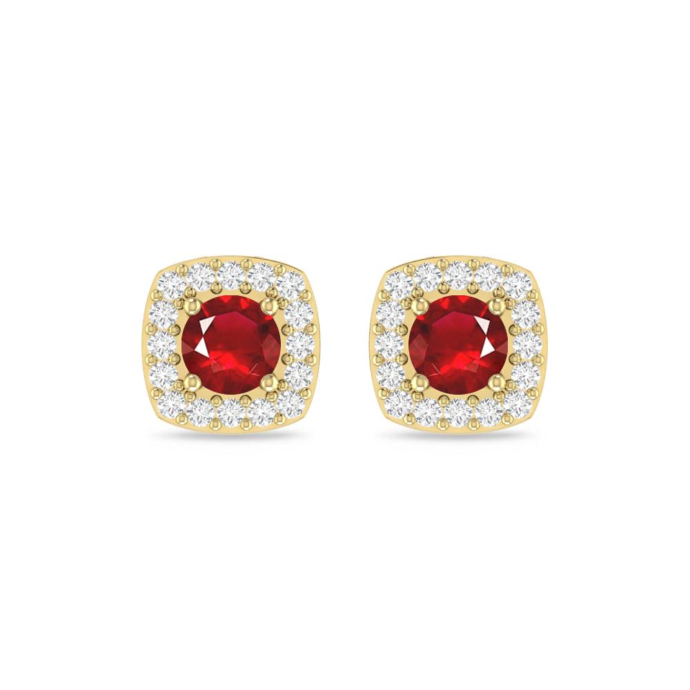 Yellow Gold - Ruby