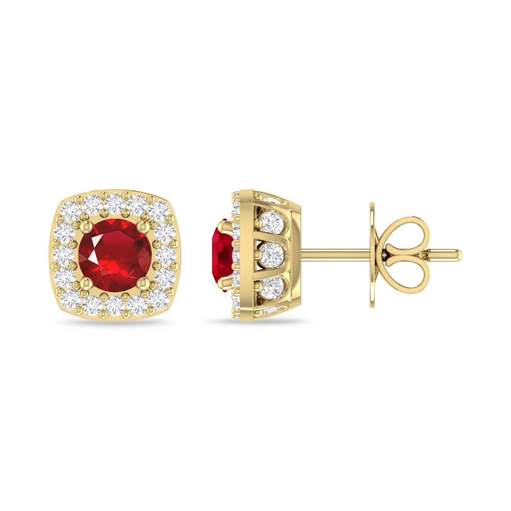 Yellow Gold - Ruby